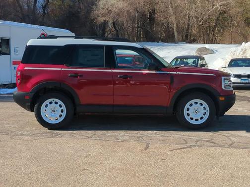 Ruby Red Metallic Tinted Clearcoat 2026 Ford Bronco Sport Heritage
