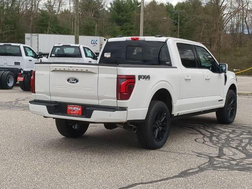 Star White Metallic Tri-Coat 2026 Ford F-150 Platinum
