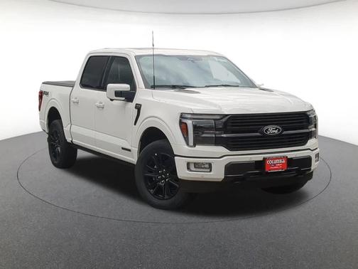 Star White Metallic Tri-Coat 2026 Ford F-150 Platinum