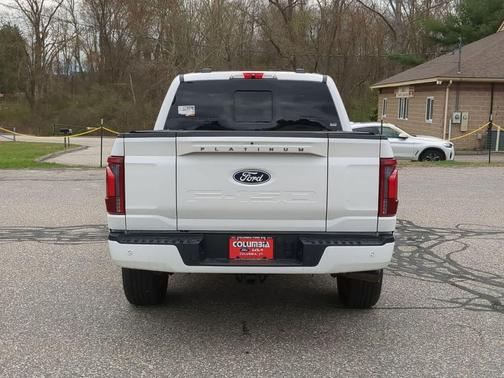 Star White Metallic Tri-Coat 2026 Ford F-150 Platinum
