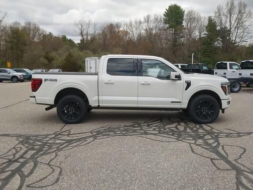 Star White Metallic Tri-Coat 2026 Ford F-150 Platinum