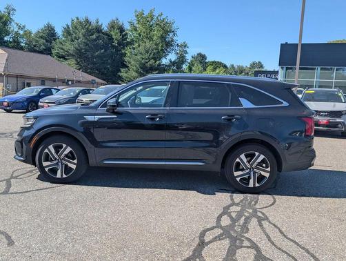 Gravity Blue 2023 Kia Sorento Hybrid EX