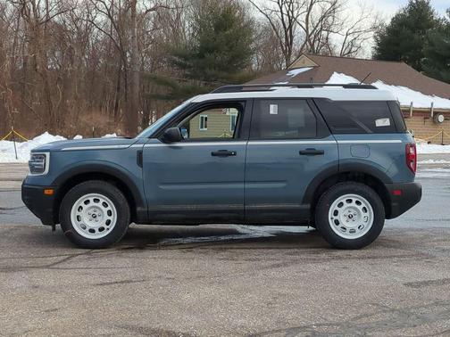 Azure Gray Metallic Tri-Coat 2026 Ford Bronco Sport Heritage