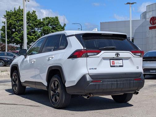 White 2022 Toyota RAV4 LE