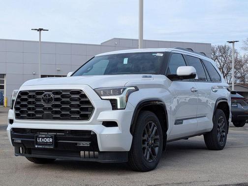 Wind Chill Pearl 2026 Toyota Sequoia Platinum