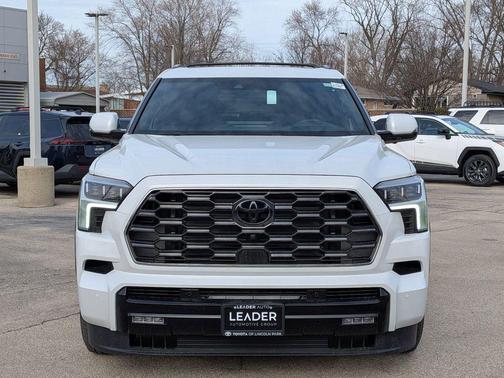 Wind Chill Pearl 2026 Toyota Sequoia Platinum