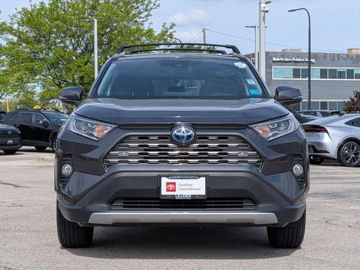 Magnetic Gray Metallic 2019 Toyota RAV4 Hybrid Limited