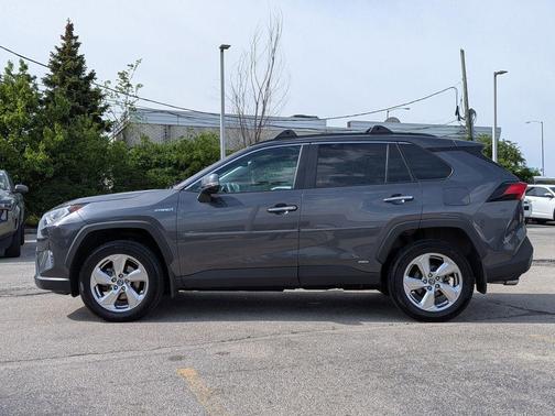 Magnetic Gray Metallic 2019 Toyota RAV4 Hybrid Limited