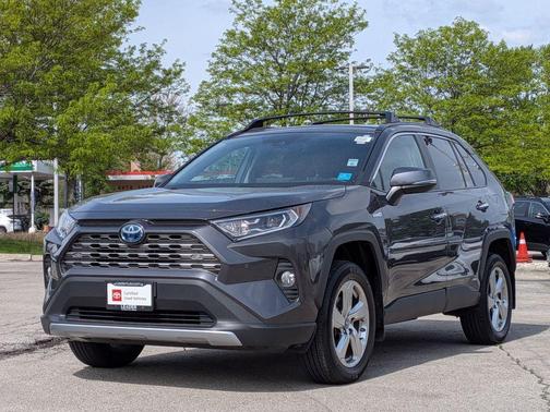 Magnetic Gray Metallic 2019 Toyota RAV4 Hybrid Limited