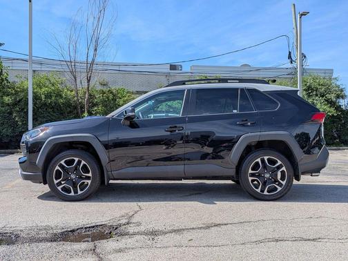 Midnight Black/Ice Edge Roof 2019 Toyota RAV4 Adventure