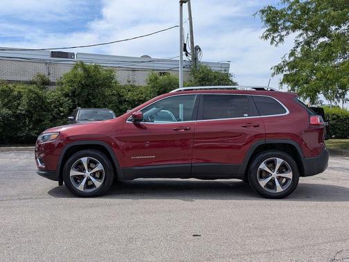 Velvet Red Pearlcoat 2019 Jeep Cherokee Limited