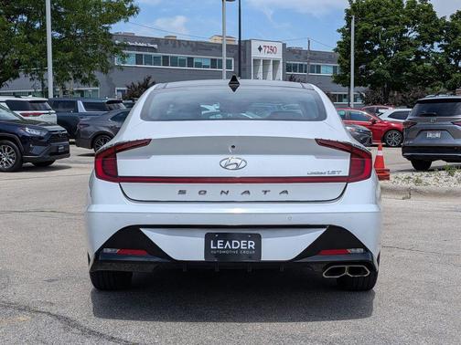 Quartz White 2020 Hyundai SONATA Limited