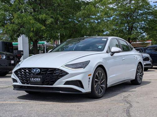 Quartz White 2020 Hyundai SONATA Limited
