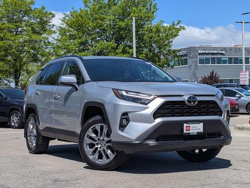 Silver Sky Metallic 2024 Toyota RAV4 XLE Premium