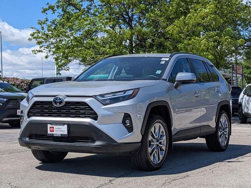 Silver Sky Metallic 2024 Toyota RAV4 XLE Premium