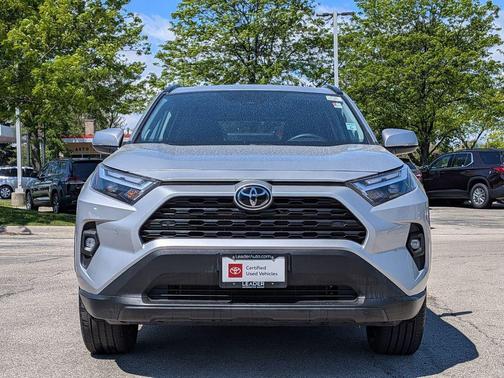 Silver Sky Metallic 2024 Toyota RAV4 XLE Premium