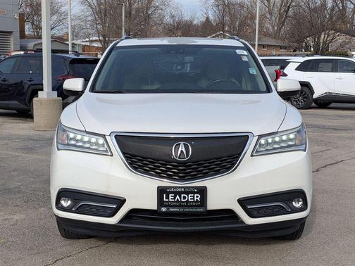 White Diamond Pearl 2014 Acura MDX 3.5L Technology Package