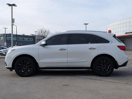 White Diamond Pearl 2014 Acura MDX 3.5L Technology Package