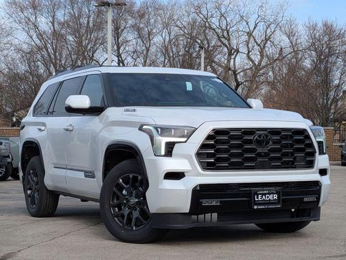 Wind Chill Pearl 2026 Toyota Sequoia Platinum