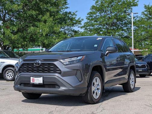 Magnetic Gray Metallic 2025 Toyota RAV4 LE