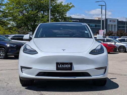 Pearl White Multi-Coat 2020 Tesla Model Y Long Range Dual Motor All-Wheel Drive