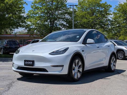 Pearl White Multi-Coat 2020 Tesla Model Y Long Range Dual Motor All-Wheel Drive