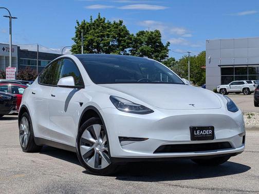 Pearl White Multi-Coat 2020 Tesla Model Y Long Range Dual Motor All-Wheel Drive