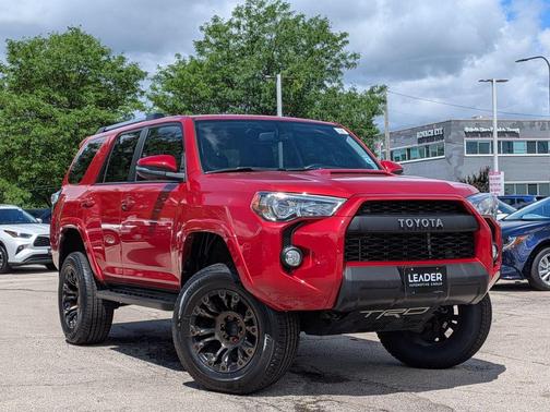 Barcelona Red Metallic 2018 Toyota 4Runner TRD Off Road Premium