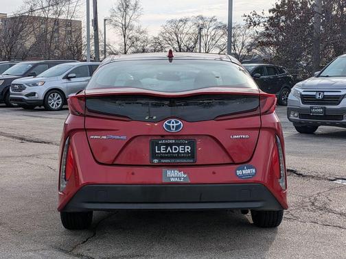 Supersonic Red 2020 Toyota Prius Prime Limited
