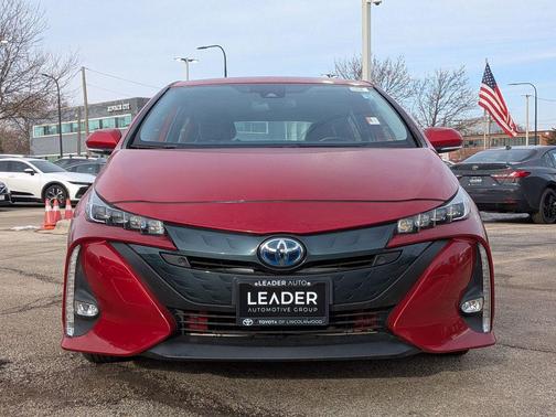 Supersonic Red 2020 Toyota Prius Prime Limited