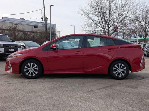 Supersonic Red 2020 Toyota Prius Prime Limited