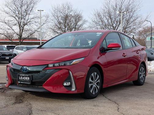 Supersonic Red 2020 Toyota Prius Prime Limited