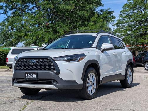 Wind Chill Pearl 2022 Toyota Corolla Cross LE