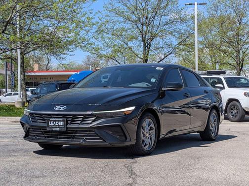 Abyss Black 2024 Hyundai ELANTRA HEV Blue