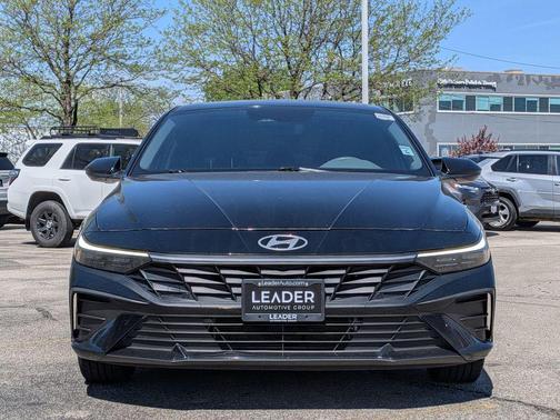 Abyss Black 2024 Hyundai ELANTRA HEV Blue
