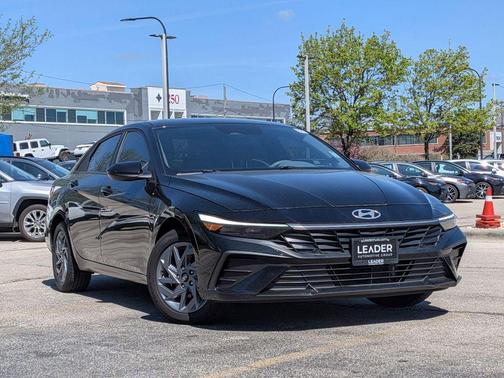 Abyss Black 2024 Hyundai ELANTRA HEV Blue