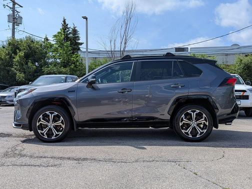 Magnetic Gray Metallic/Midnight Black Metallic 2022 Toyota RAV4 Prime XSE