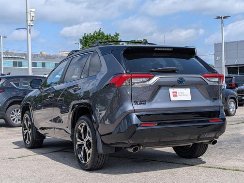 Magnetic Gray Metallic/Midnight Black Metallic 2022 Toyota RAV4 Prime XSE
