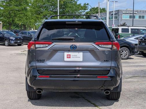 Magnetic Gray Metallic/Midnight Black Metallic 2022 Toyota RAV4 Prime XSE