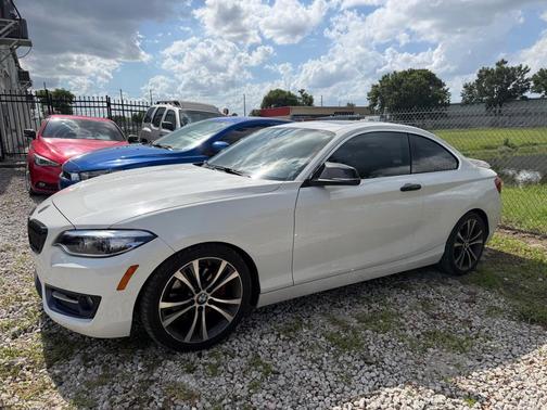 WHITE 2015 BMW 228 228I