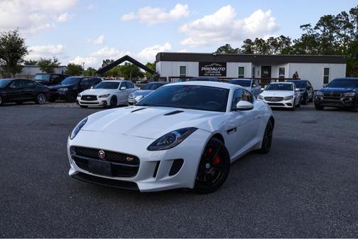 Polaris White 2015 Jaguar F-TYPE S