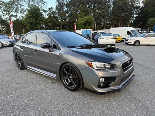 Crystal Black Silica 2015 Subaru WRX STI Limited