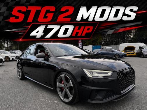 Mythos Black Metallic 2019 Audi S4 3.0T Premium