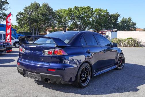 Cosmic Blue Pearl 2014 Mitsubishi Lancer Evolution GSR