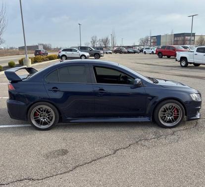 Cosmic Blue Pearl 2014 Mitsubishi Lancer Evolution GSR