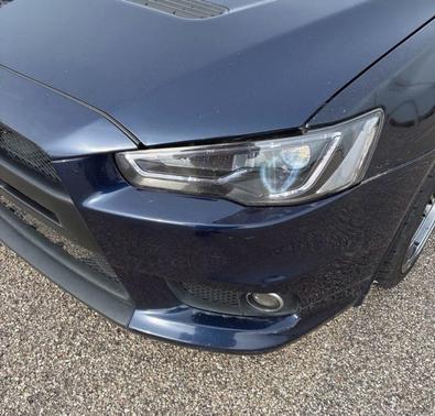 Cosmic Blue Pearl 2014 Mitsubishi Lancer Evolution GSR