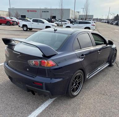 Cosmic Blue Pearl 2014 Mitsubishi Lancer Evolution GSR