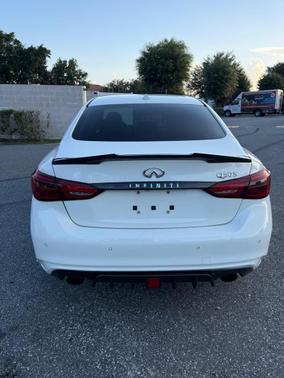 WHITE 2020 INFINITI Q50 3.0t Sport