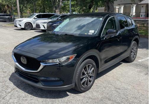 Jet Black Mica 2018 Mazda CX-5 Touring