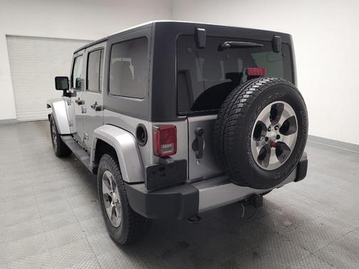 Billet Silver Metallic Clearcoat 2018 Jeep Wrangler JK Unlimited Sahara